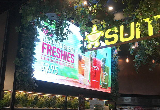 KENSUN wide range of supermarket LED display