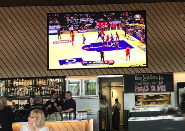 Australia LED Video Wall Display For Coffee Shop