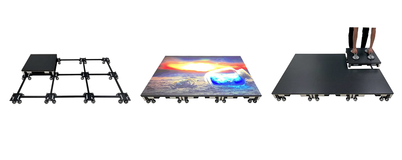 Interactive Floor LED Display