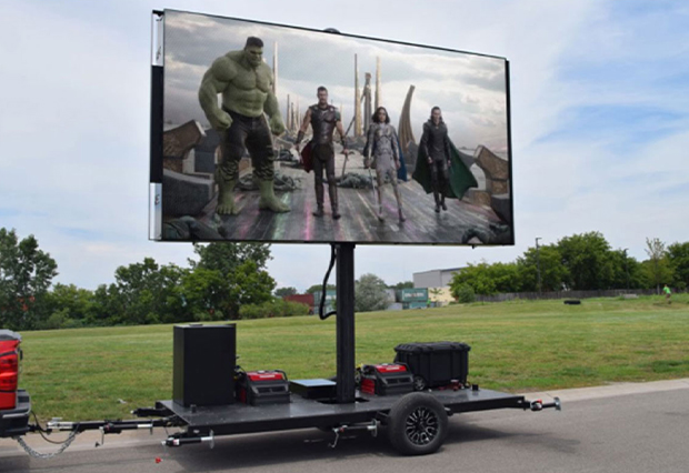 Mobile Truck LED Display for Advertising Purpose