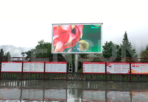 P6 Outdoor Big LED Display for China Riverside
