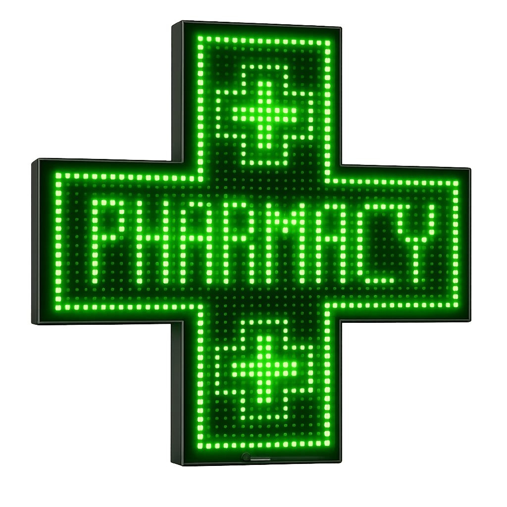Pharmacy LED Cross