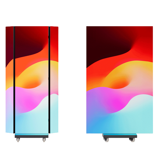 LR Foldable LED Poster