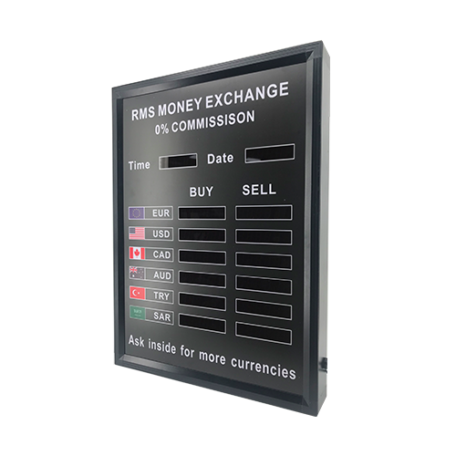 Currency Exchange LED Sign