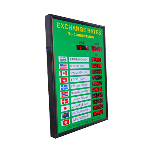 Customised Currency LED Sign