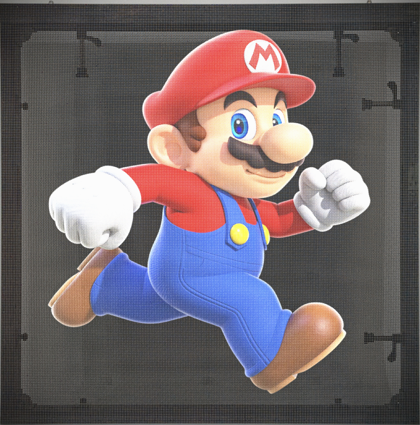 Transparent 3D Rental Display