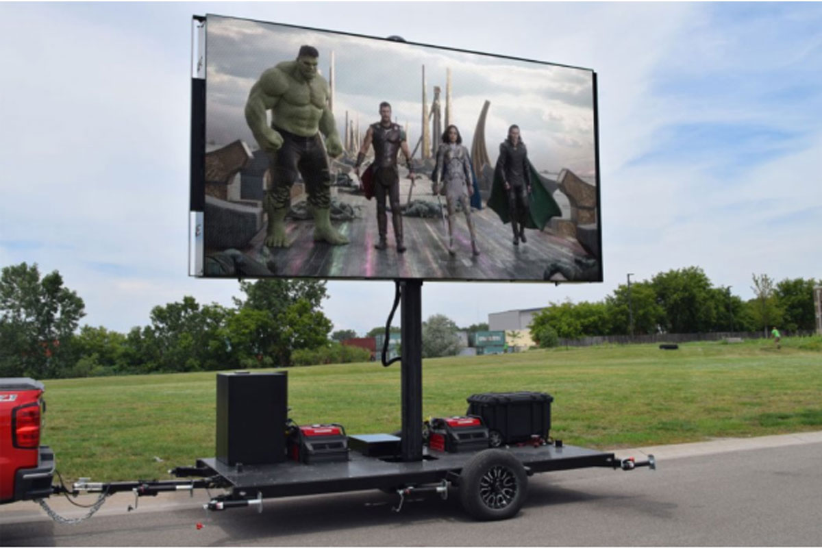 Mobile Truck LED Display